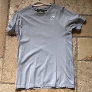 Gymshark Ghost grey short sleeve shirt size large